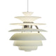 Louis Poulsen PH Snowball Pendant Light in Dusty Green Chrome — packshot