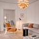 Louis Poulsen PH Snowball Pendant Light in White and Louis Poulsen PH Artichoke Pendant Light — lifestyle view