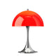 Louis Poulsen Panthella 250 Portable The Originals — Original Opal Red shade with chrome base