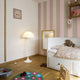 Louis Poulsen Panthella 400 Floor Lamp V3 in Opal White — lifestyle, children's room