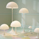 Louis Poulsen Panthella lighting family in Opal White — lifestyle, Schnack House