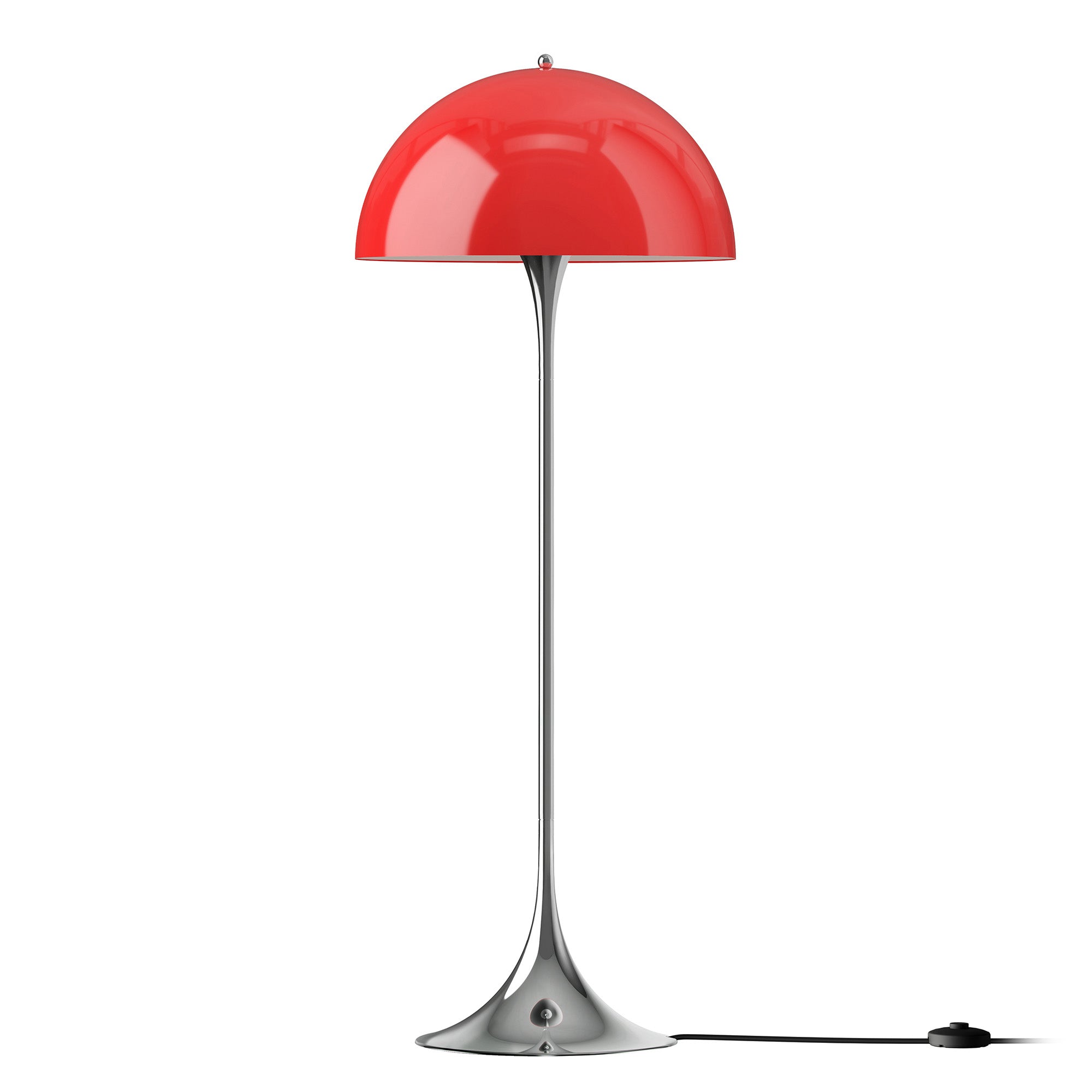 Louis Poulsen Panthella 500 Floor Lamp V3 The Originals in Red — packshot