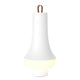 Louis Poulsen Tomoshi Portable Lamp in White — dim level 45%