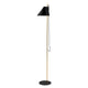 Louis Poulsen YUH Floor Lamp in Black / Brass Marble — packshot