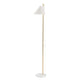Louis Poulsen YUH Floor Lamp in White / Brass Marble — packshot