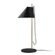 Louis Poulsen YUH Table Lamp in Black / Brass — packshot