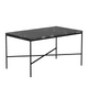 Fritz Hansen Planner MC310 Rectangular Coffee Table in Charcoal Marble — packshot, detail