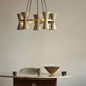 Audo Collector Chandelier 5 — lifestyle, with Taper Bowl, Androgyne Dining Table