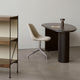 Audo The Eclipse Desk — lifestyle, with Audo Harbour Side Dining Chair and Audo Zet Storage System