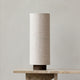 Audo Hashira Table Lamp — lifestyle, with Audo Androgyne Lounge Table