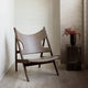 Audo Knitting Lounge Chair — lifestyle, with Plinth Tall