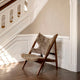 Audo Knitting Lounge Chair Sheepskin — lifestyle