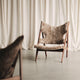 Audo Knitting Lounge Chair Sheepskin — lifestyle
