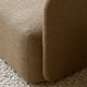 Audo Offset 2 Seater Sofa in Bouclé — lifestyle, detail