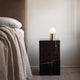 Audo Plinth Tall — lifestyle, with Audo Socket Lamp