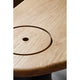 Audo The Eclipse Desk in Natural Oak — studio, detail