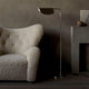 Audo The Tired Man Lounge Chair with Wing Floor Lamp – lifestyle