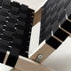 Carl Hansen MG501 Cuba Lounge Chair in Oak Soap, Black Webbing — lifestyle, detail