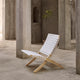 Carl Hansen MG501 Cuba Lounge Chair in Oak Soap, Natural Webbing — lifestyle