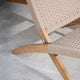 Carl Hansen MG501 Cuba Chair Outdoor in Teak, Sesame — lifestyle