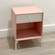 Montana Selection Dream Bedside Table in Ruby Shell — ex-display, showroom