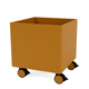 Montana Colour Box I in Amber with castors — packshot