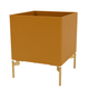 Montana Colour Box I in Amber with Brass legs — packshot