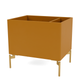 Montana Colour Box II in Amber with Brass legs — packshot