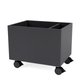 Montana Colour Box II in Anthracite with castors — packshot