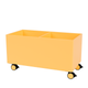 Montana Colour Box III in Acacia with castors — packshot