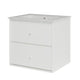 Montana Selection Flow Sink Unit in White - Large Grains — packshot