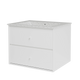 Montana SU1001 Sink Unit in New White — packshot