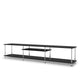 Montana Free 111010 in Black with Chrome columns — packshot