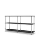 Montana Free 220000 in Black with Chrome columns — packshot