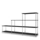 Montana Free 321000 in Black with Chrome columns — packshot