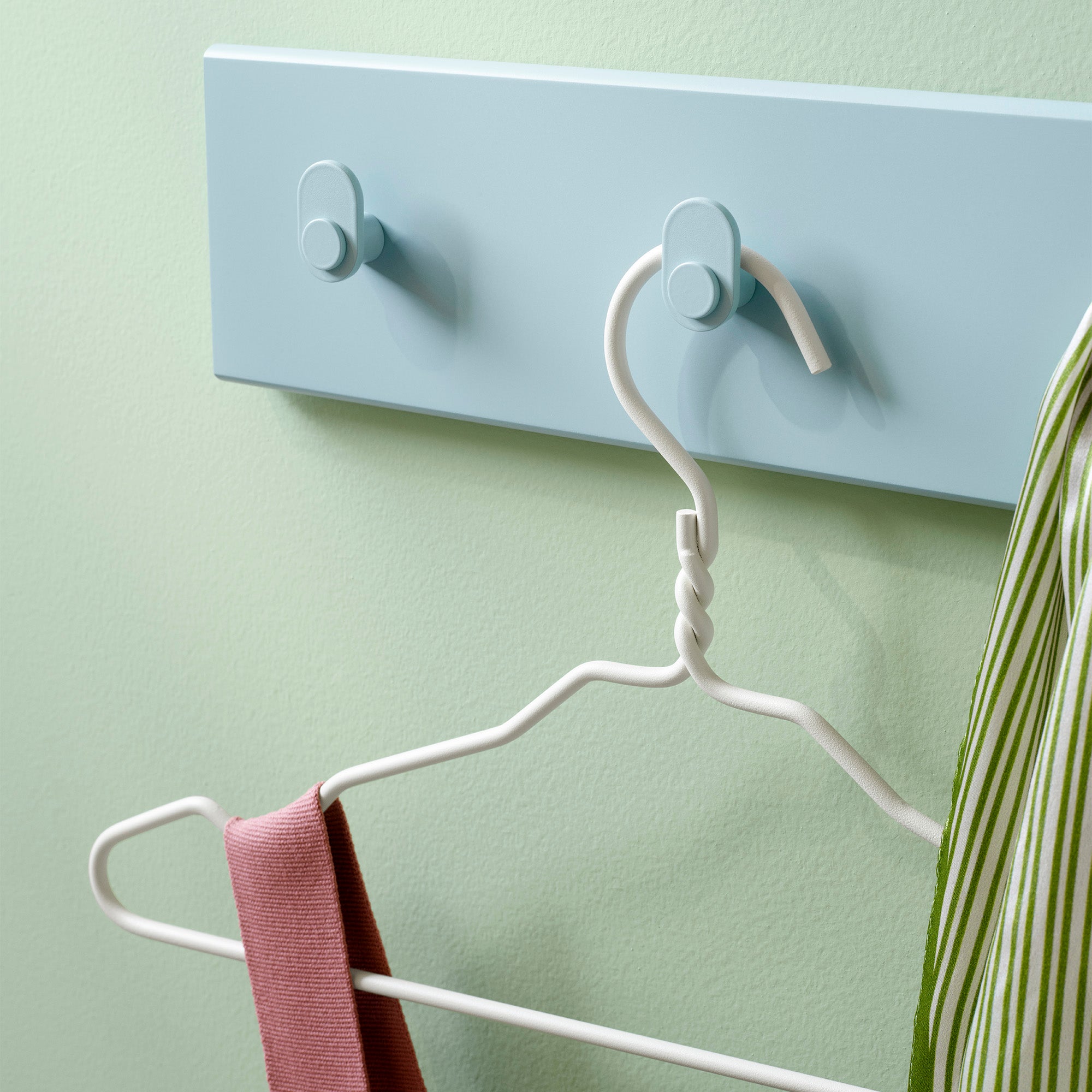 Montana Coat Racks 4 Hooks in Flint — lifestyle, detail