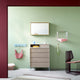 Montana Coat Racks 4 Hooks in Flint — lifestyle, with Montana SHELFIE, KEEP and WIRE Pantonova