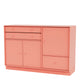 Montana Mega 201202 Sideboard in Rhubarb with 7cm plinth — packshot