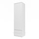 Montana ATTIRE I Wardrobe New White lacquer wall-mounted perspective