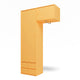 Montana ATTIRE II Wardrobe Suspension Rail Wall Hung Acacia perspective view