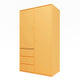 Montana ATTIRE III Wardrobe Acacia lacquer wall-mounted perspective