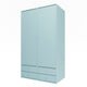 Montana ATTIRE IV Wardrobe Flint lacquer wall-mounted perspective
