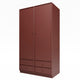 Montana ATTIRE IV Wardrobe Masala lacquer 7cm plinth perspective