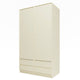 Montana ATTIRE IV Wardrobe Vanilla lacquer 7cm plinth perspective