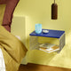 Montana Panton Wire Half Height Unit D25.7cm Chrome with Monarch top — lifestyle