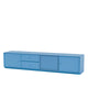 Montana Selection Octave VIII TV Bench in Azure with 3cm plinth — packshot