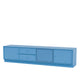 Montana Selection Octave VIII TV Bench in Azure with 7cm plinth — packshot
