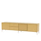 Montana Selection Octave VIII TV Bench in Cumin with mushroom legs — packshot