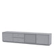 Montana Selection Octave VIII TV Bench in Graphic with 3cm plinth — packshot