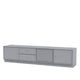 Montana Selection Octave VIII TV Bench in Graphic with 7cm plinth — packshot